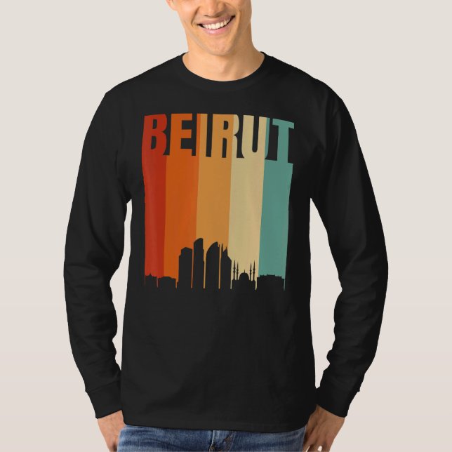 Camiseta Beirut Skyline (Frente)