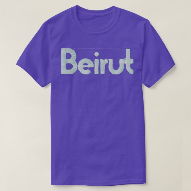 Camiseta Beirut U  (Frente do Design)