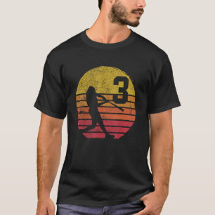 Camiseta Beisebol aniversário de 3 anos 2020 3 Meninos De 3