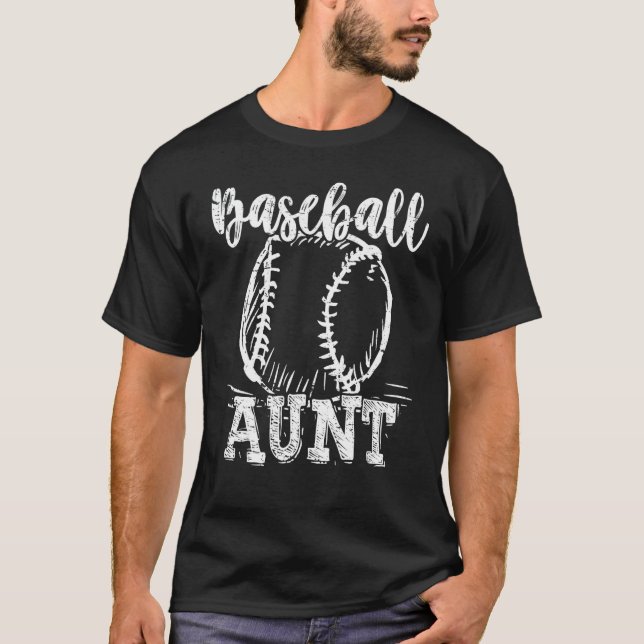 Camiseta Beisebol Da Tia Love (Frente)