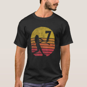 Camiseta Beisebol De Aniversário De 2016, 7, 7 Meninos