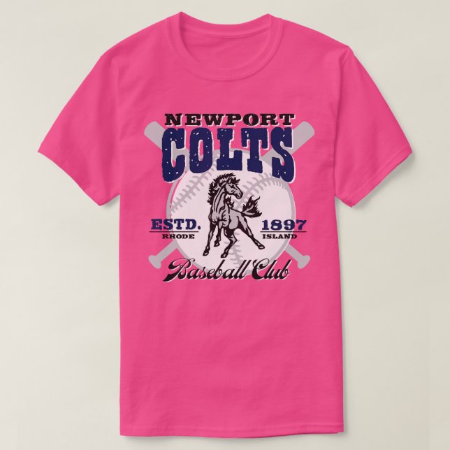Camiseta Beisebol de Newport Colts (Frente do Design)