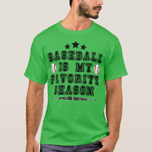 Camiseta Beisebol É Minha Época Favorita 1