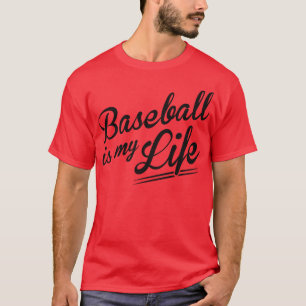 Camiseta Beisebol é minha vida