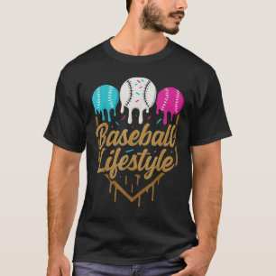 Camiseta Beisebol Estilo de Vida 101 Roupa Jovens Baseball