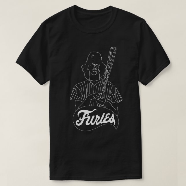 Camiseta Beisebol Fús Neon - Os Guerreiros (Frente do Design)