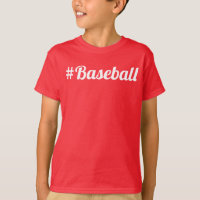Beisebol Hashtag Jovens Ventilador Deve Ter