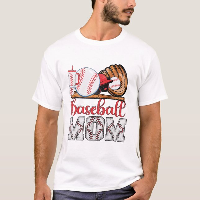 Camiseta Beisebol Mãe Beisebol (Frente)