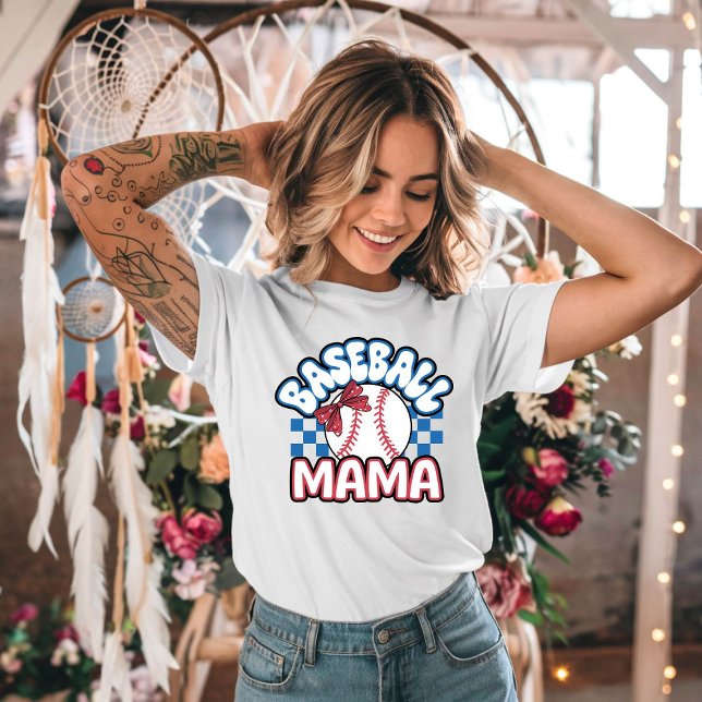 Camiseta Beisebol Mama (Criador carregado)