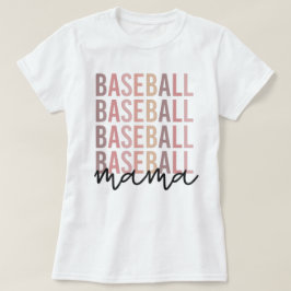 Camiseta Beisebol Mama | Presentes de mãe de beisebol