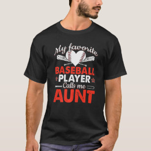 Camiseta Beisebol Meu Jogador Favorito De Beisebol Me Chama