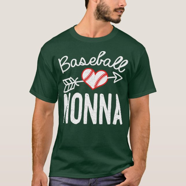 Camiseta Beisebol não avó (Frente)