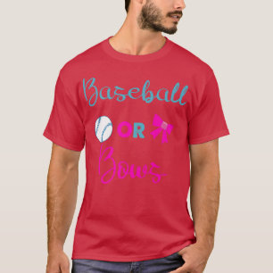 Camiseta Beisebol Ou Arcos Sexo De Bebê Revela Engraçado