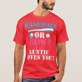Camiseta Beisebol ou tia Arco ama você Revolução de gênero 