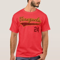 Beisebol Retro Venezuela Vinotinto Beisbol 24