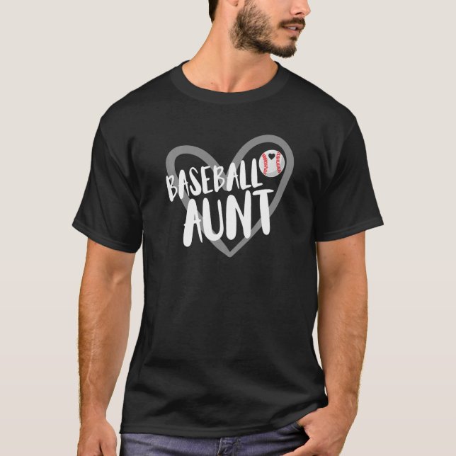 Camiseta Beisebol Tia Heart (Frente)