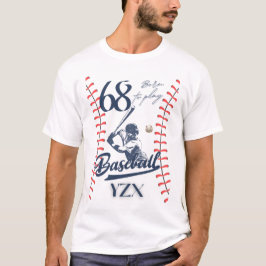 Camiseta Beisebol venenoso, nascer para jogar
