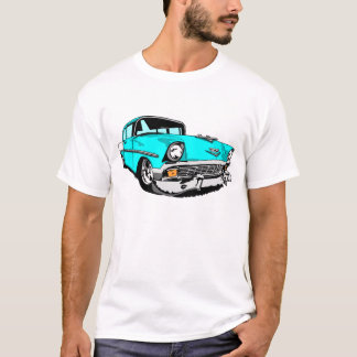Camiseta Bel Air 1956 na luz - azul