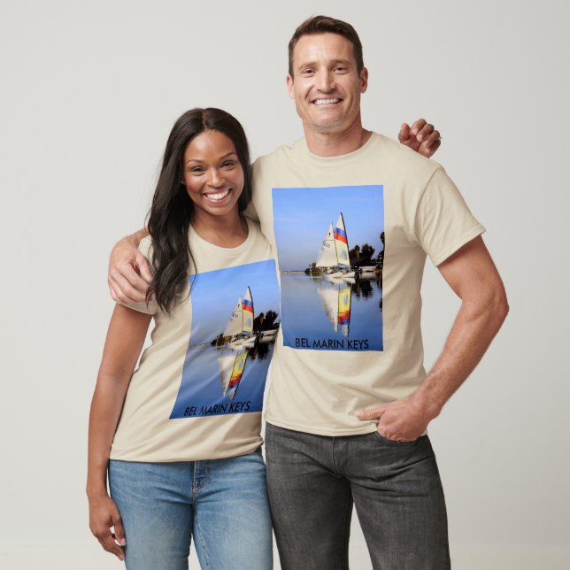 Camiseta BEL MARIN KEYS: embarcações de navegação (Unissex)