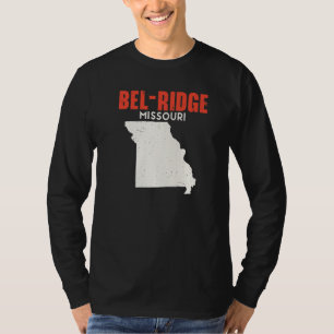 Camiseta Bel Ridge Missouri EUA State America Viagem Missou
