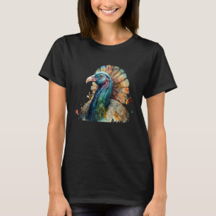 Camiseta Bela Aquarela, Retrato Turco