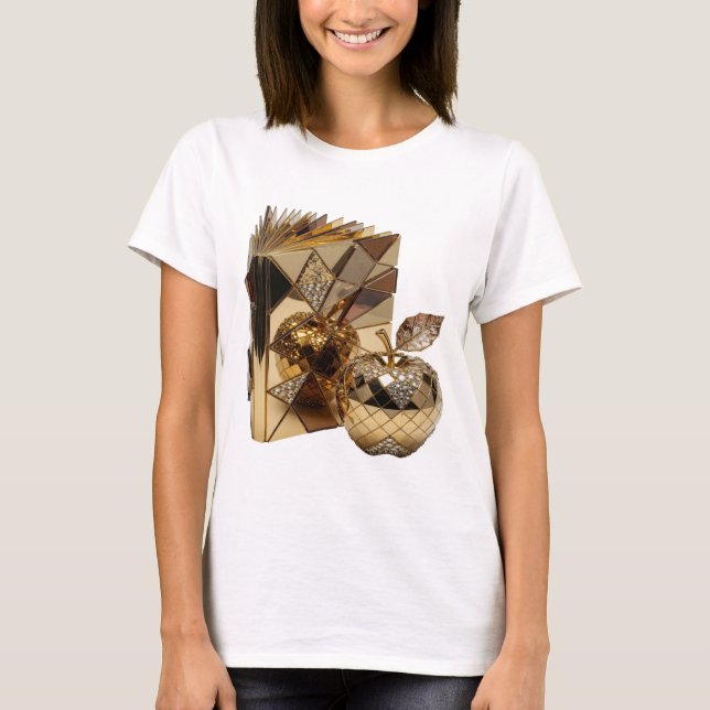 Camiseta Bela ARTE ABSTRATA de Prata Design (Frente)