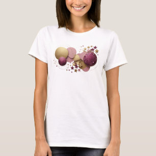 Camiseta Bela arte abstrata laranja DESIGN