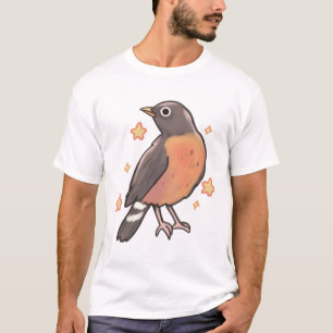 Camiseta Bela arte Robin Americana