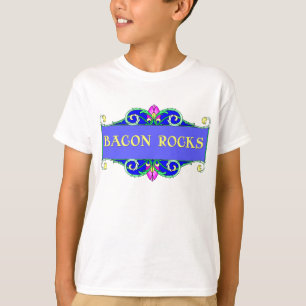 Camiseta Bela Bacon! Bacon Rocks!