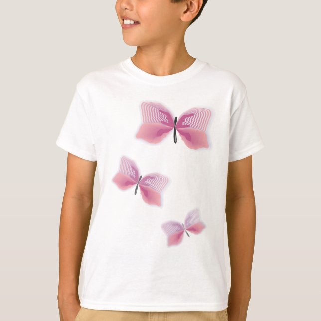 Camiseta Bela Borboleta Aloha Hawaiian Blossom Casamento (Frente)