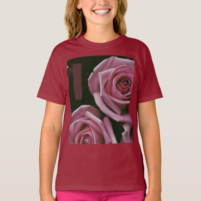 Camiseta Bela camiseta-rosa-Rosa (Frente)