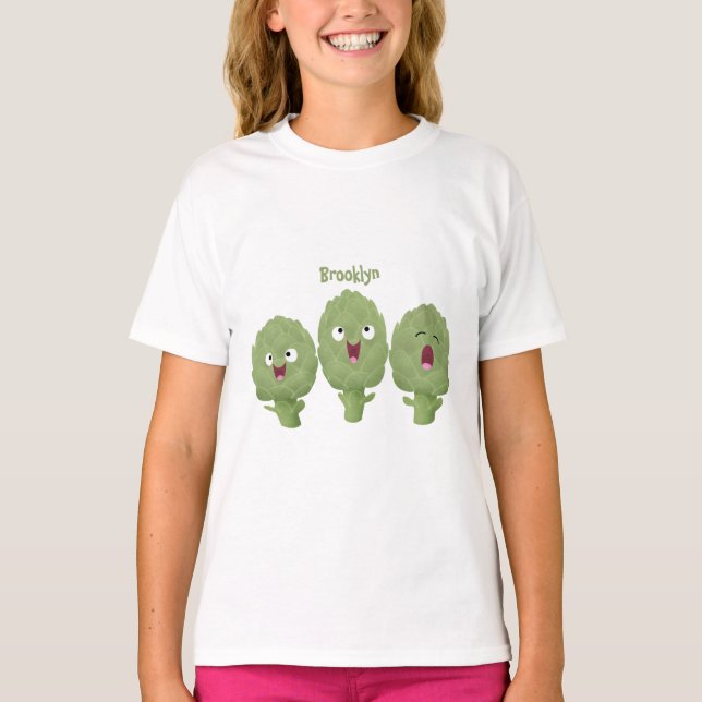 Camiseta Bela canção de alcachofras (Frente)