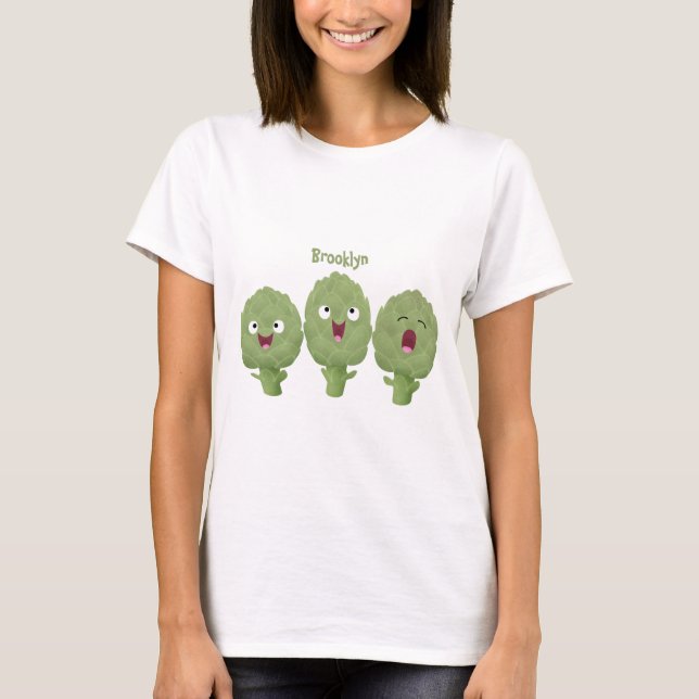 Camiseta Bela canção de alcachofras (Frente)