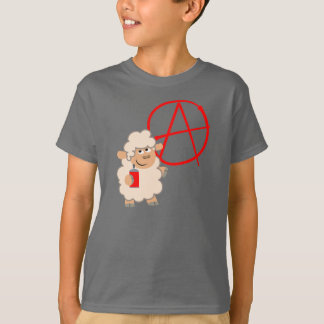 Camiseta Bela Caricatura Rebelde Ovinos Camiseiros