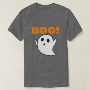 Camiseta Bela Cartoon Branca Fantasma com BOO!