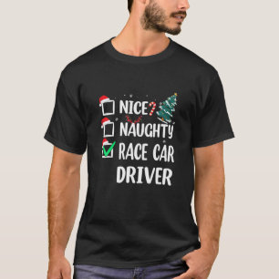 Camiseta Bela Corrida Raça De Carros Lista De Natal Xmas S
