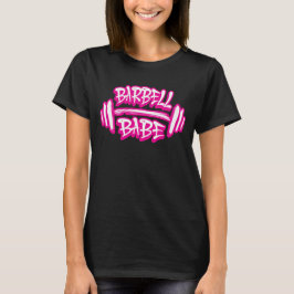 Camiseta Bela da Barra Fixa Rosa Desgastado Levantamento de