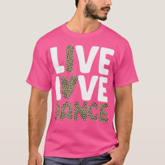 Camiseta Bela Design De Dança Para Meninas Dança Consideran