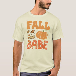 Camiseta Bela do Outono Retro Estética da Especiaria de Abó