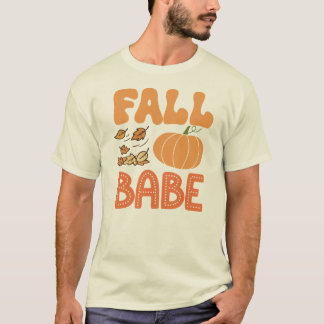Camiseta Bela do Outono Retro Estética da Especiaria de Abó