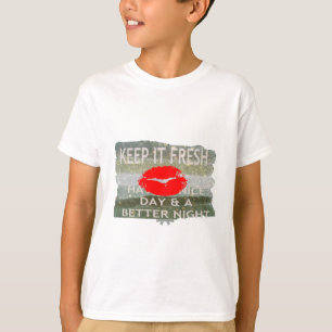 Camiseta Bela e perfeita salvação da data