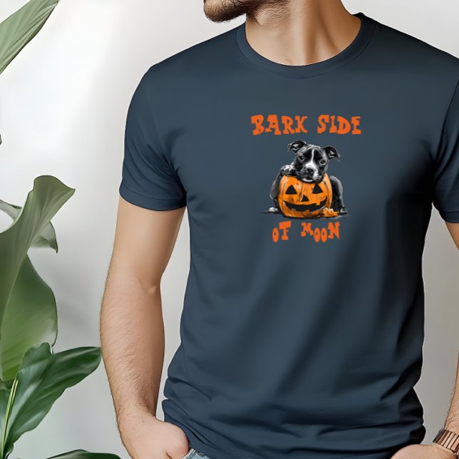 Camiseta Bela equipe de touro terrivel irônico laranja de h (Criador carregado)