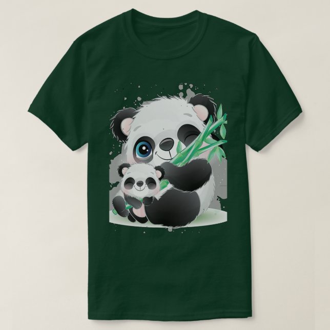 Camiseta Bela Fábrica Amiga Dos Animais Panda 12 (Frente do Design)