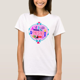Camiseta 😻 🐾 ↷ Bela Família De Gatos Borracha ❤ Boca Em C