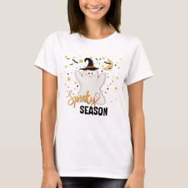 Camiseta Bela Halloween Ghost Spooky Season