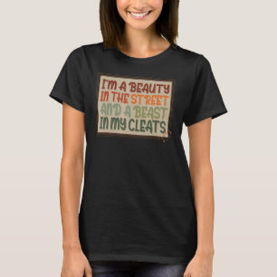 Camiseta Bela Impressão De Softball Na Besta Da Rua Em Minh