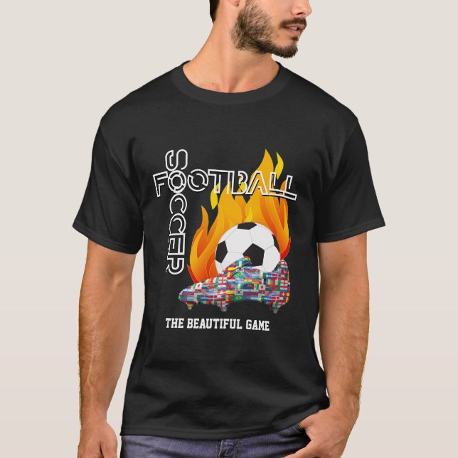 Camiseta Bela jogada mundial de futebol (Frente)