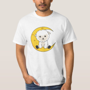 Camiseta Bela Lua Boa Noite Contagem Barata Bons Animais Do
