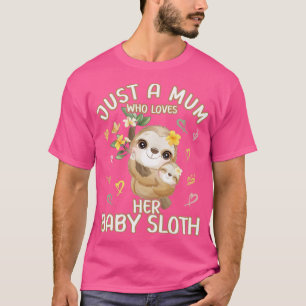 Camiseta Bela Mãe Lama Bebê Lama Jast uma Mãe que ama