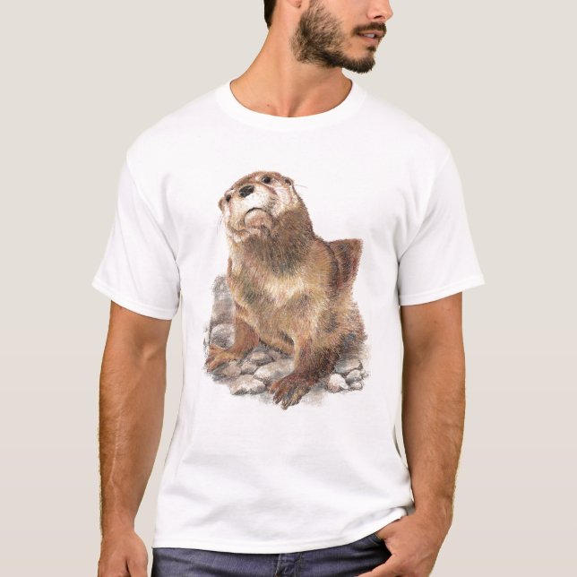 Camiseta Bela manteiga, animal, fauna selvagem, natureza, c (Frente)